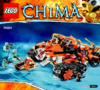 Lego legends of chima 70224 передвижной командный пункт тигров Инструкция по эксплуатации