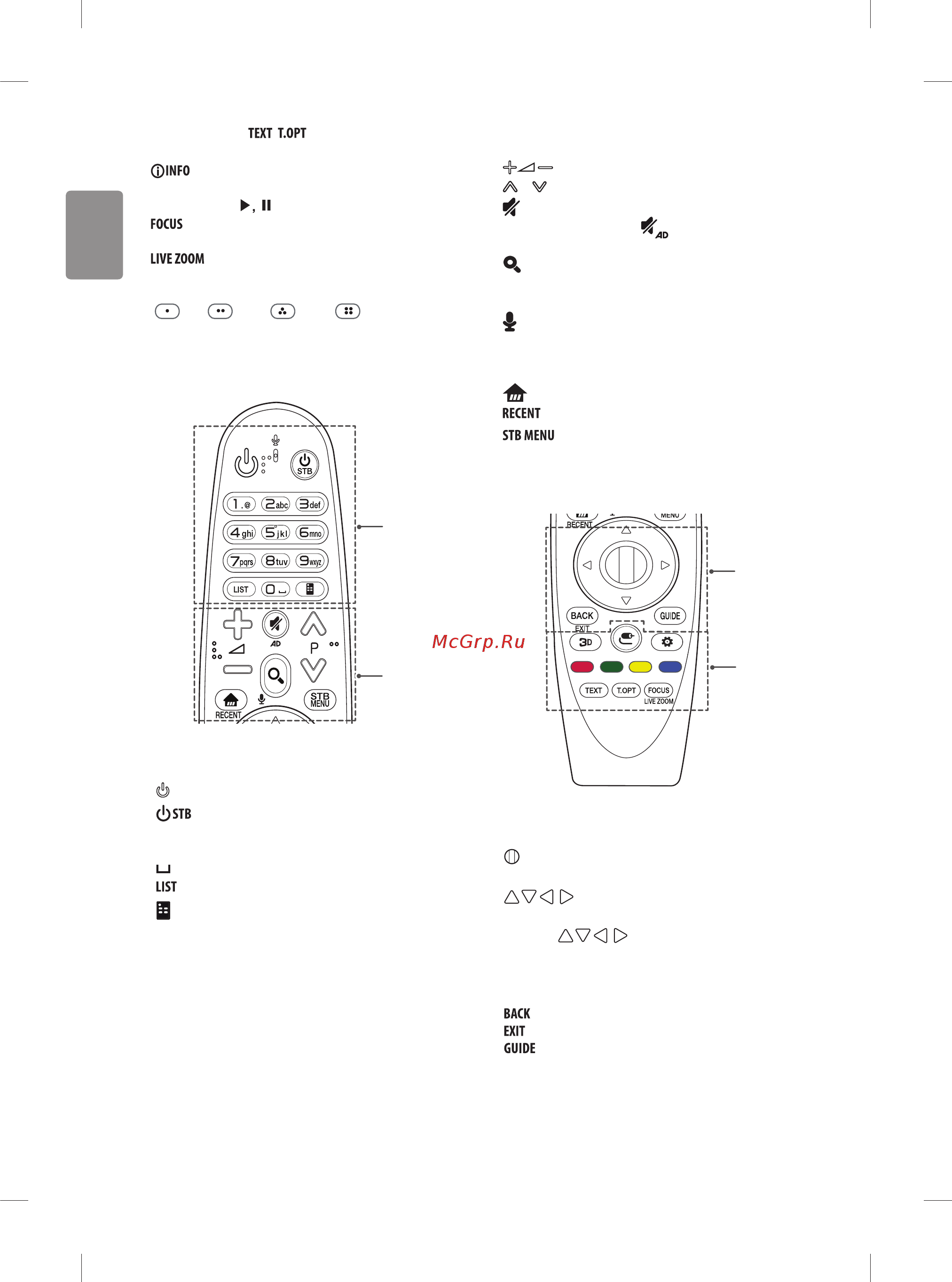LG OLED65E6V Инструкция по эксплуатации онлайн [14/20] 183757