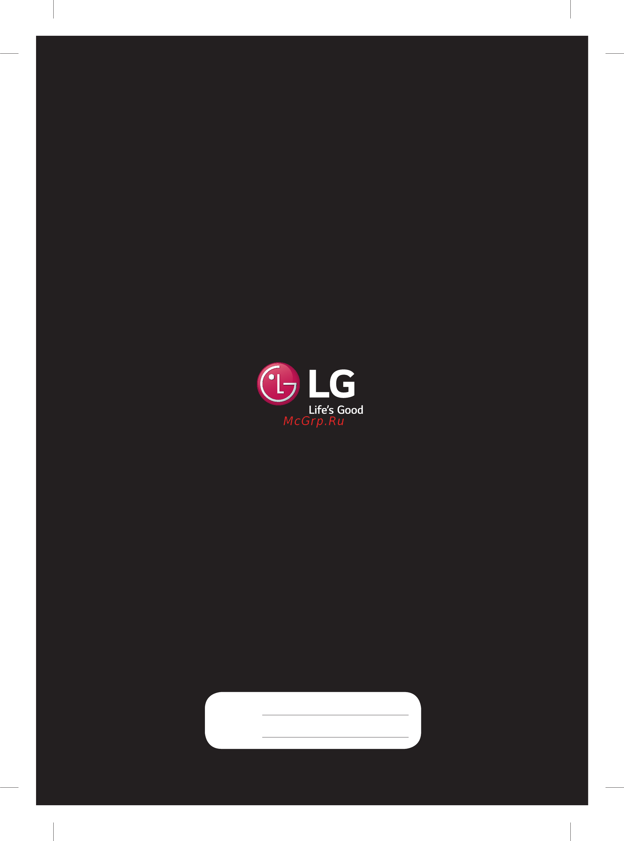 LG OLED65E6V Инструкция по эксплуатации онлайн [20/20] 183757