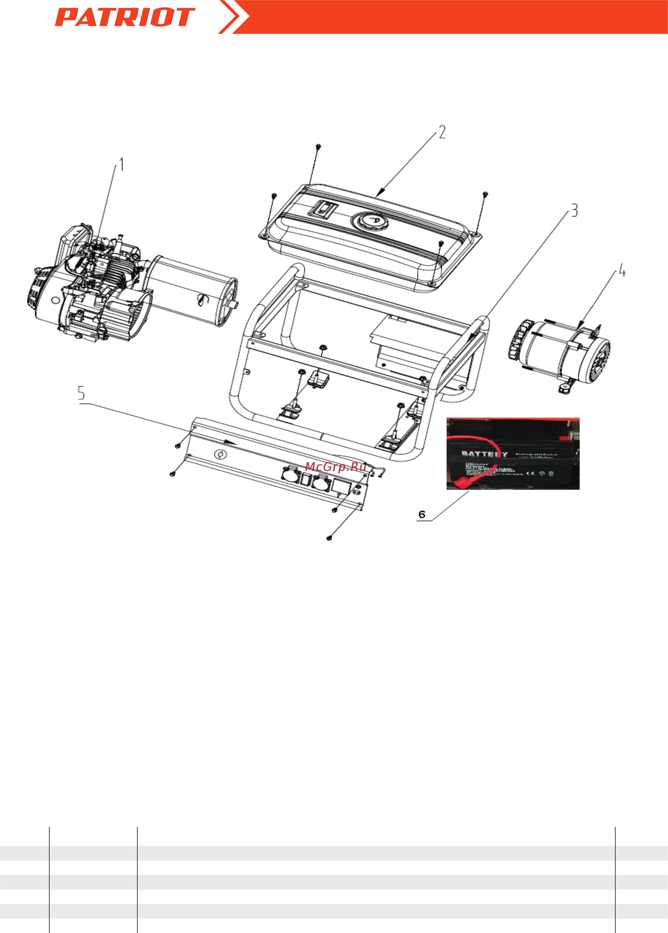 Patriot Max Power SRGE 3500E [2/10] Генератор бензиновый maxpower srge 3500e