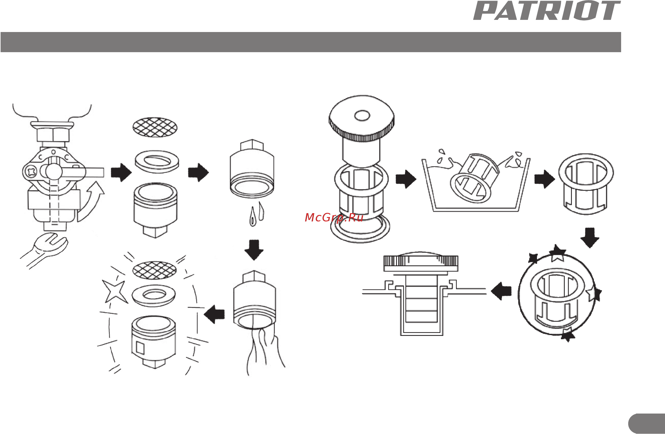 Patriot MaxPower SRGE 1000iT [18/25] Техническое обслуживание