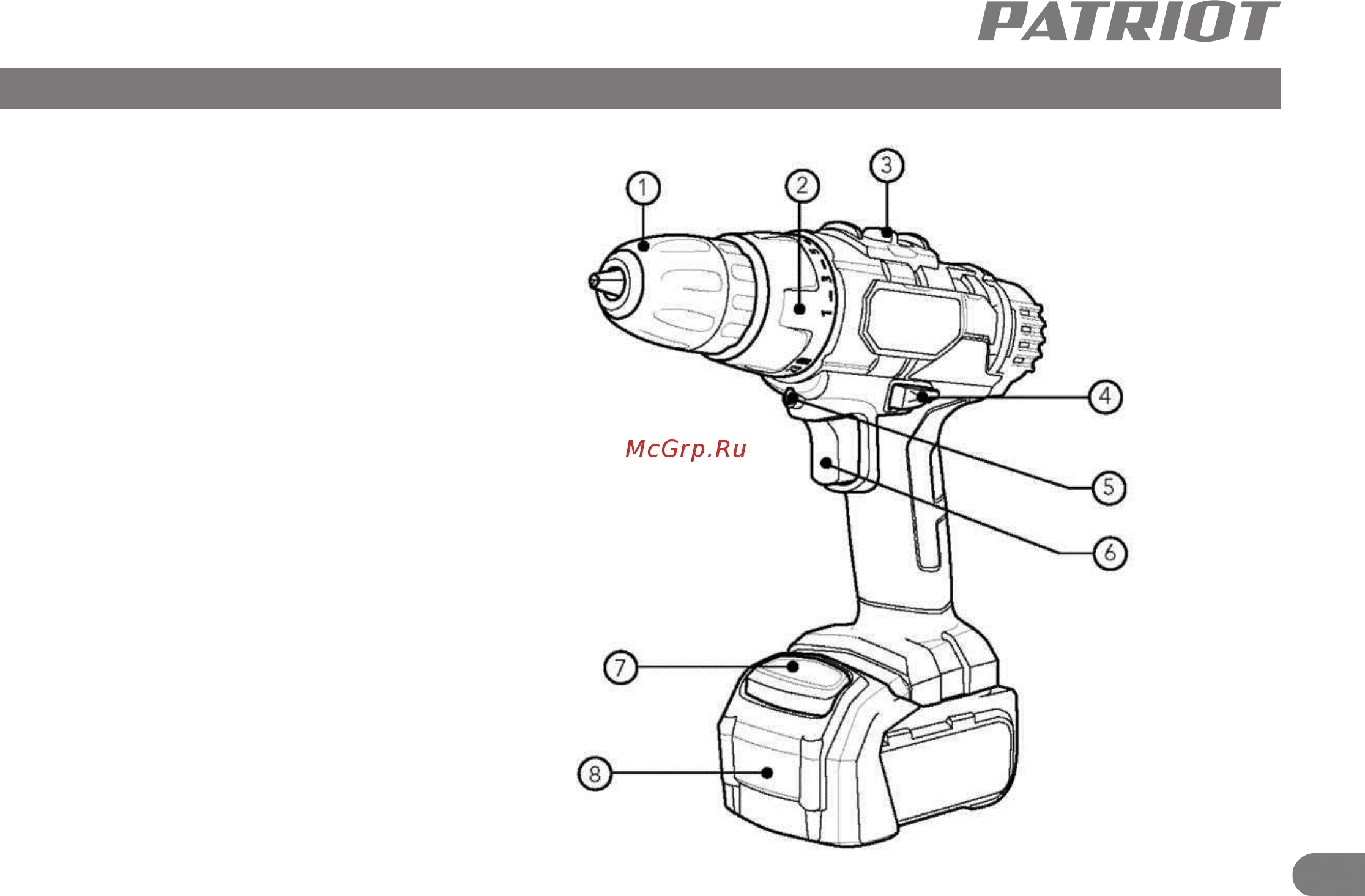 Patriot BR 181H [10/17] Внешний вид инструмента