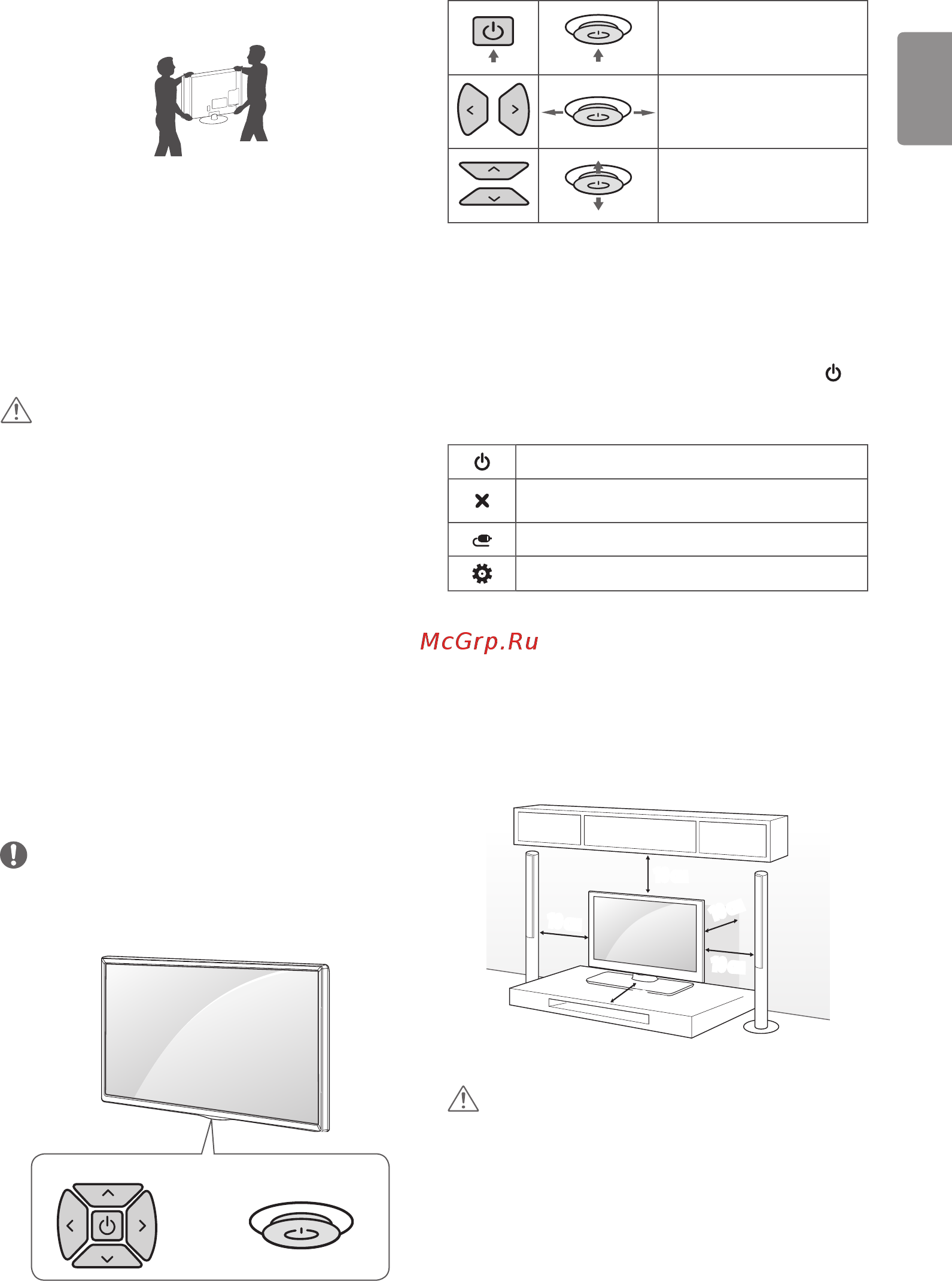 LG 43lh604v [19/47] Использование кнопкок тв