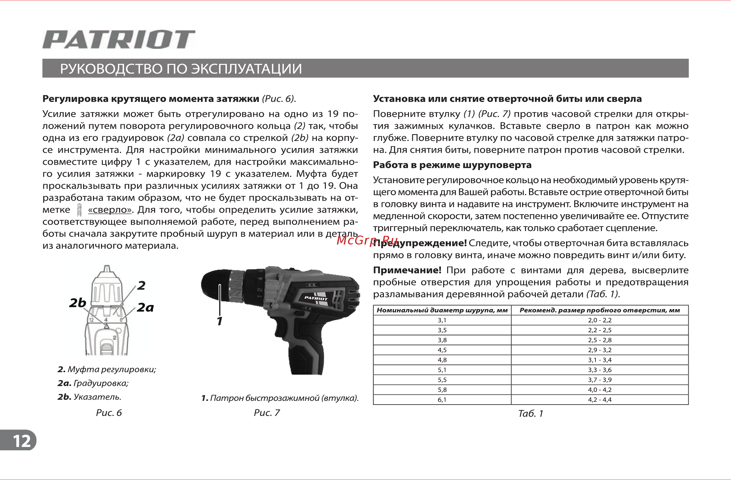 Patriot BR 201Li [11/15] 页 12