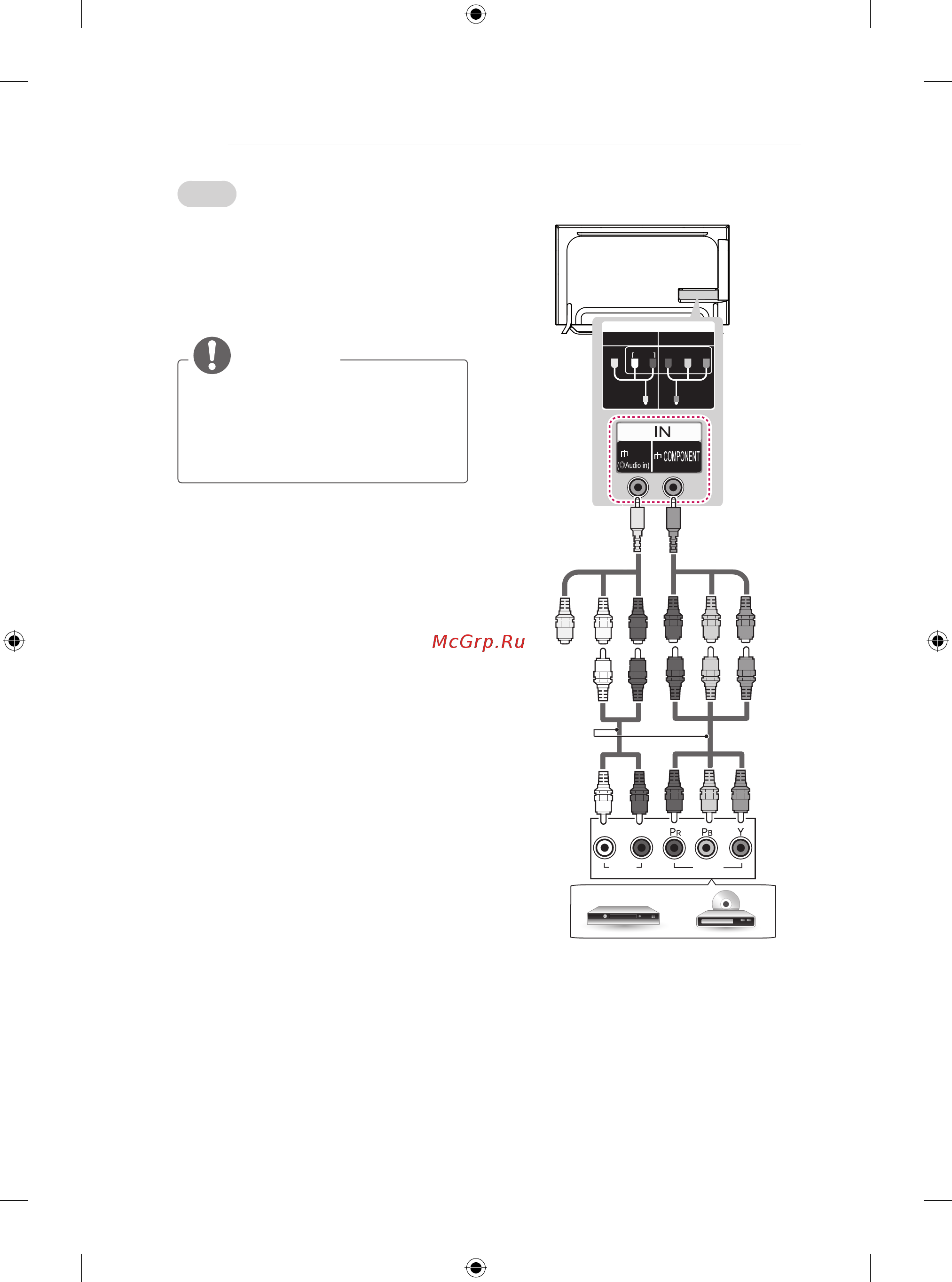 LG 40ub800v [16/282] Component connection