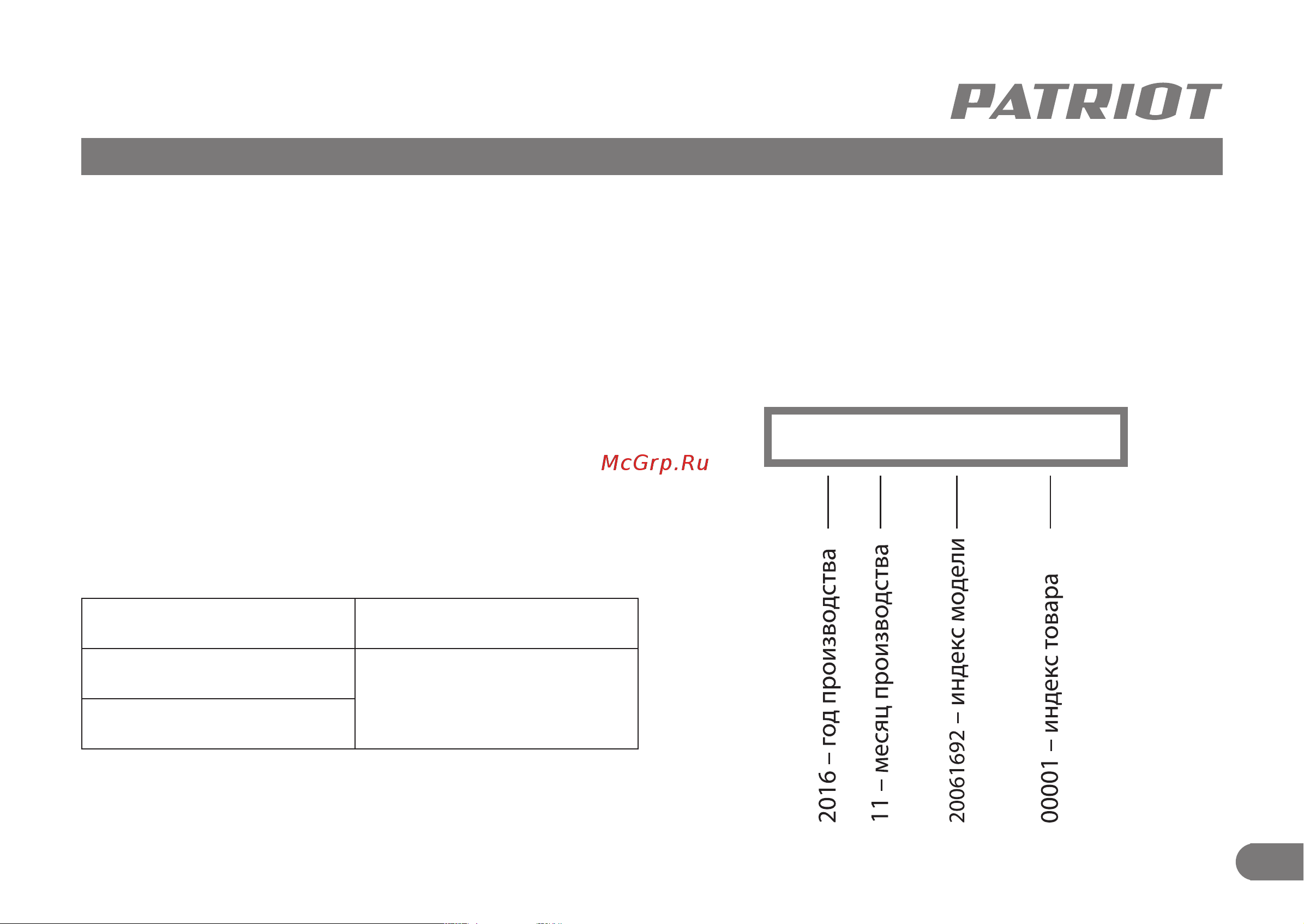 Patriot FS306 [10/12] 2016 11 20061692 00001