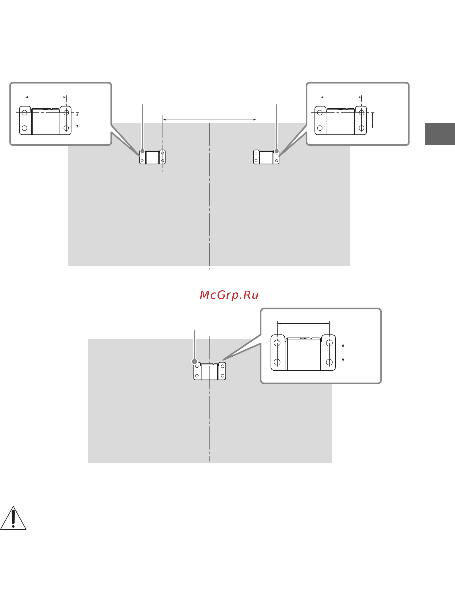 Sony KDL-50W815B [101/376] Dimensões das posições dos orifícios na parede
