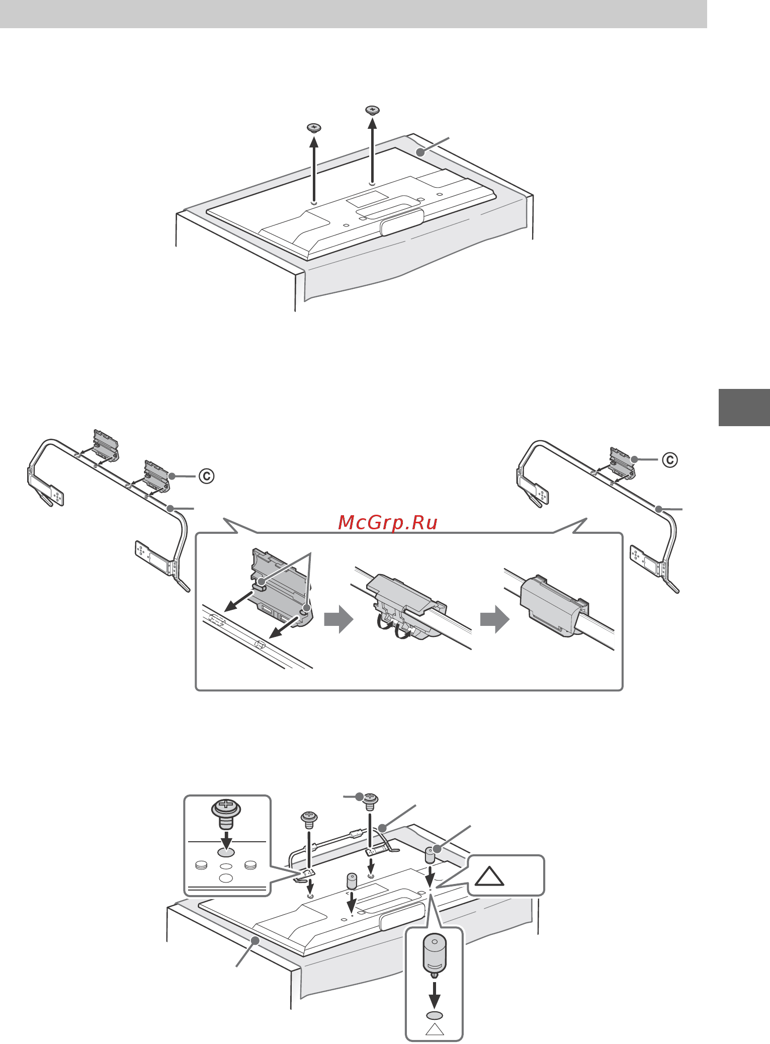 Samsung KDL-50W805B [155/376] Forberedelse af installation af tv et