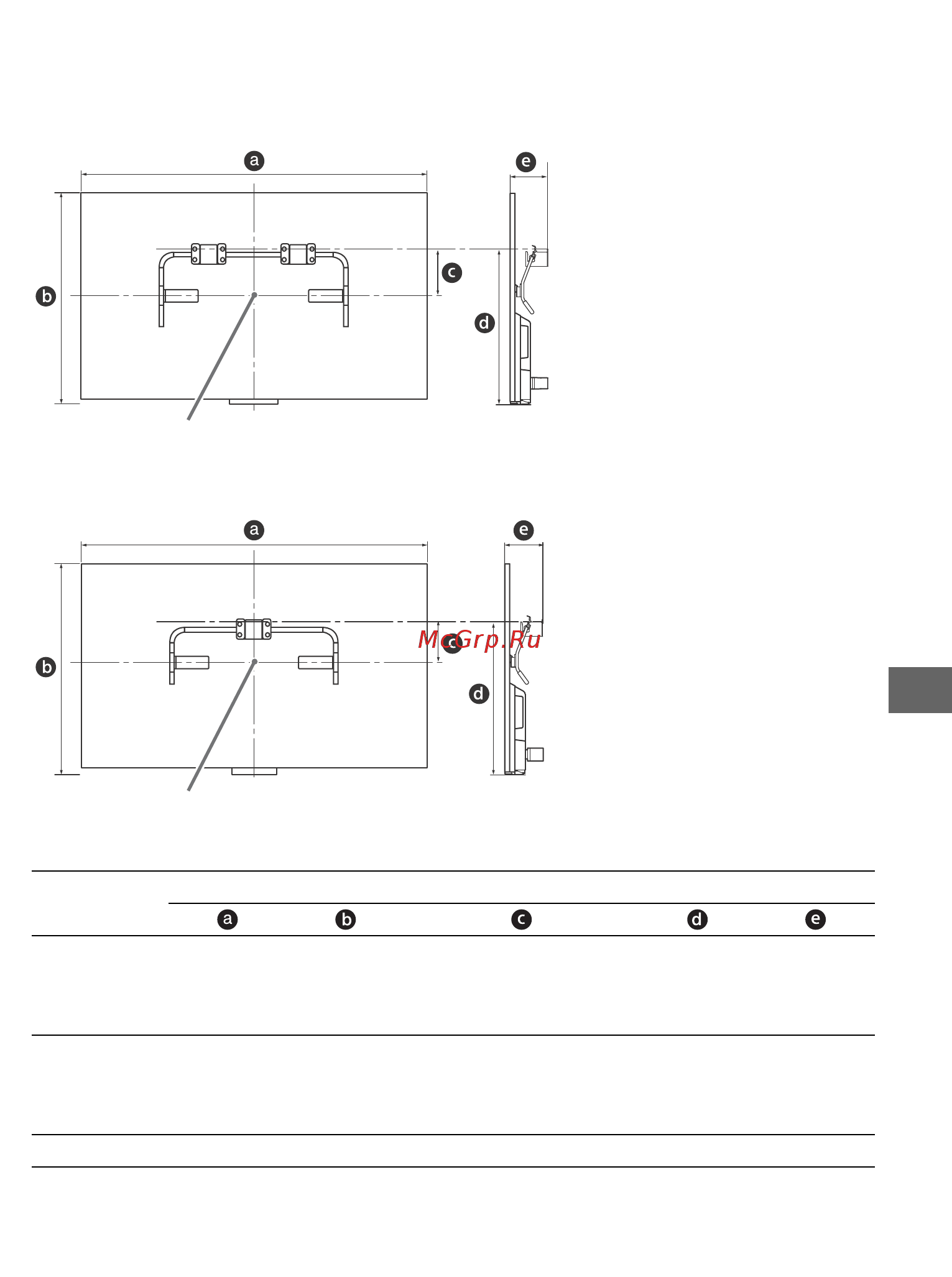 Sony KDL-42W815B [201/376] Upewnij się że ściana jest odpowiednich rozmiarów oraz jest w stanie unieść ciężar przynajmniej czterokrotnie większy od ciężaru telewizora patrz poniższa tabela odnośnie do montażu telewizora na ścianie patrz strona 15 18 dane techniczne odnośnie do wagi telewizora