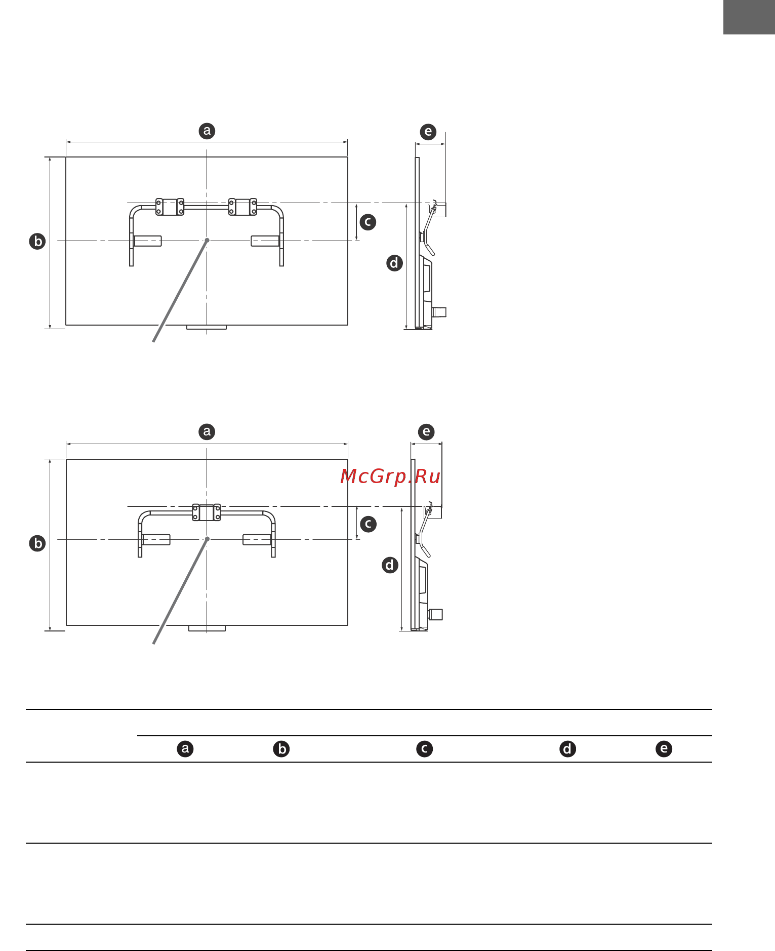 Samsung KDL-50W805B [9/376] Make sure that the wall has enough space and is capable of supporting a weight of at least four times that of the tv refer to the following table on installing the tv to the wall see page 15 17 specifications for the tv s weight