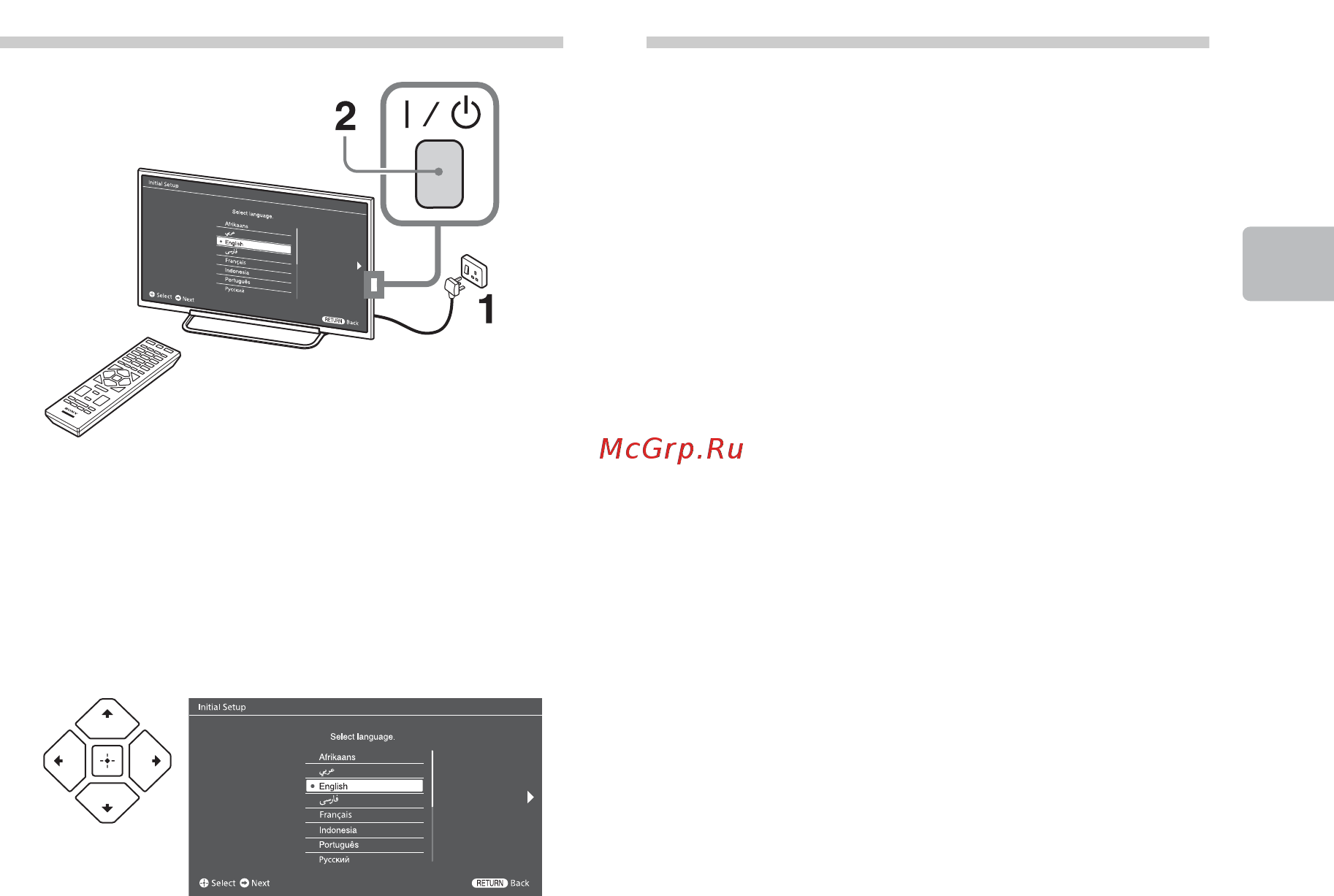 Samsung KDL-46R470A [53/288] 进行初始设定 观看电视