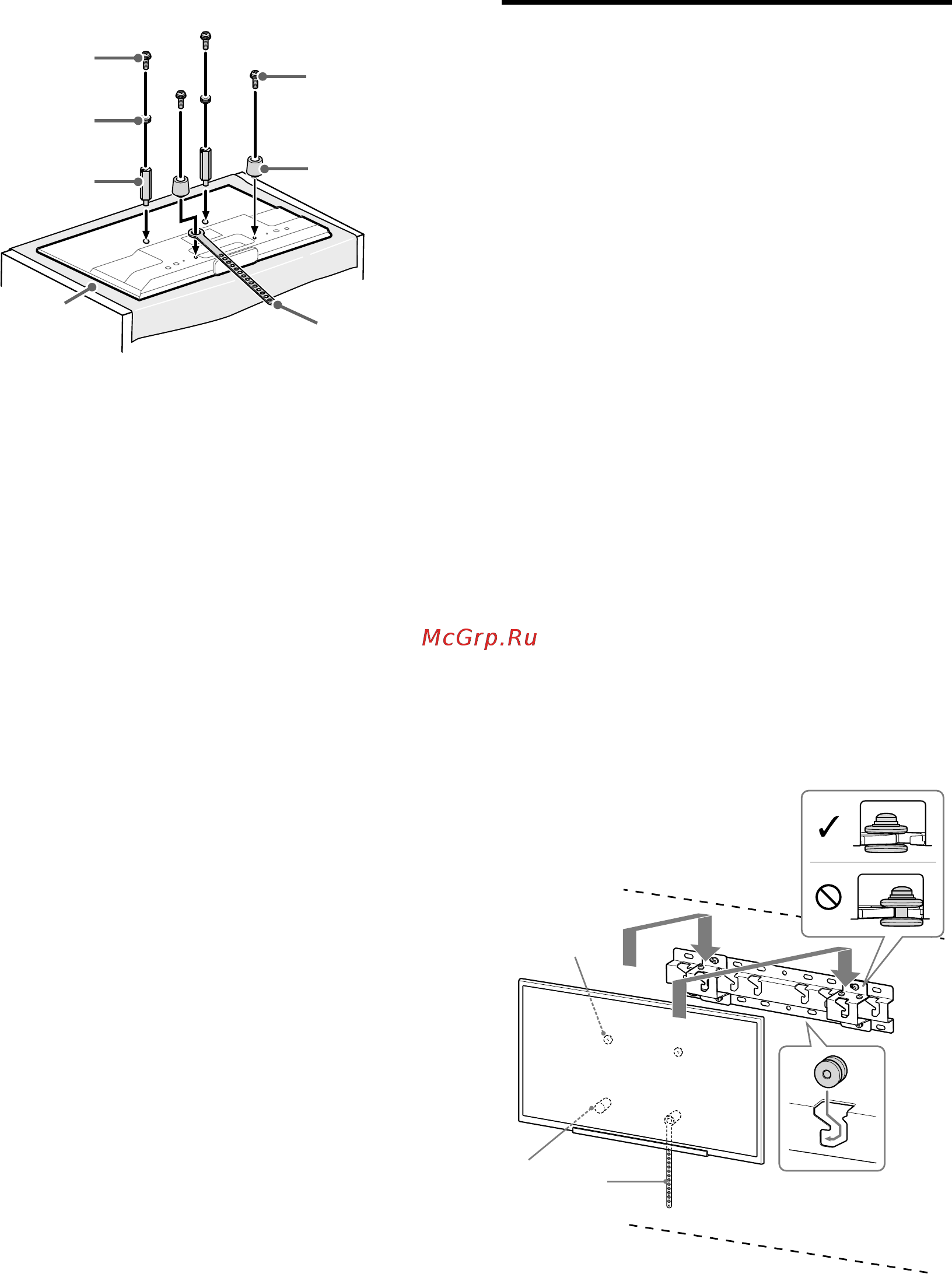 Sony KDL-55W829B [10/321] Installing the tv on the wall