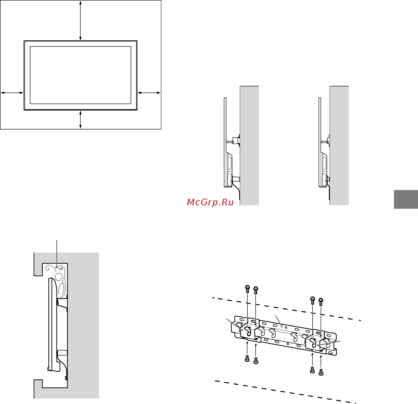 Sony KDL-55W805B [172/321] Když je zvolena možnost 2 a připevněte adaptér základny pomocí šroubu psw 4x10 k základně 20