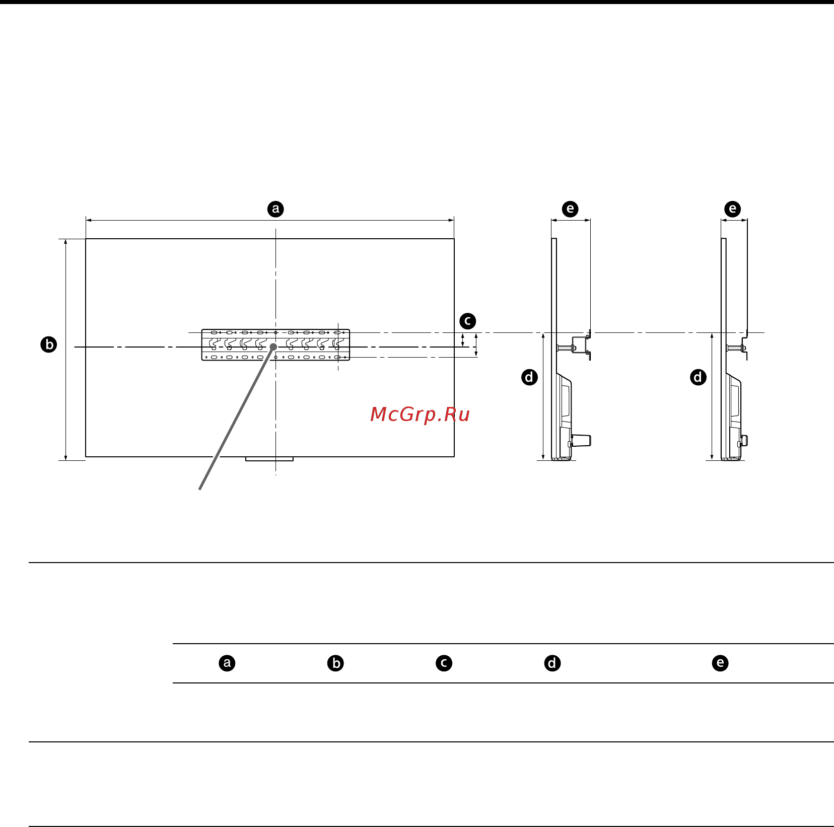Sony KDL-55W829B [83/321] Wybór miejsca montażu