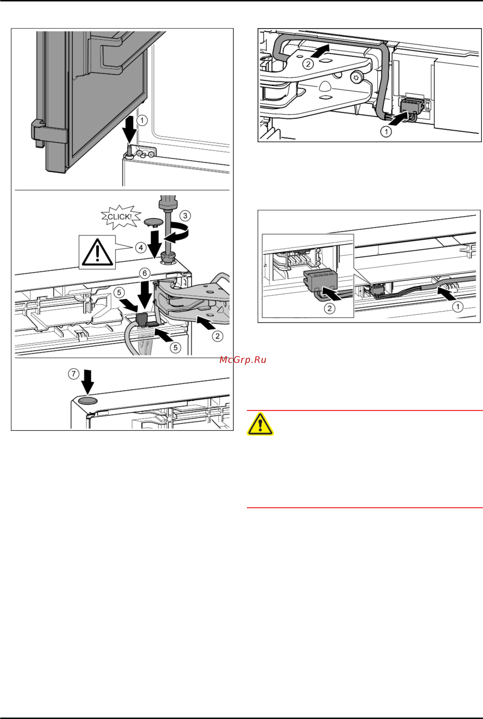 Liebherr cnpes 4358-20 001 [16/34] Монтаж верхней двери
