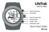 LifeTrak brite r450, черно-титановый Инструкция по эксплуатации