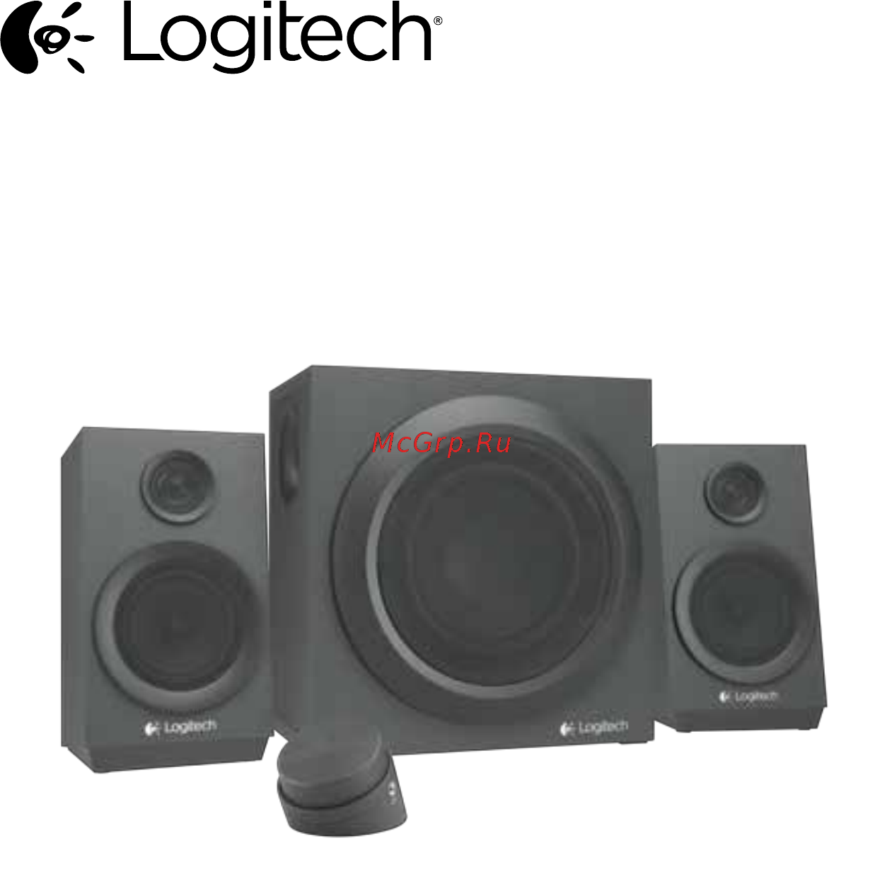 Logitech multimedia speakers z333 Инструкция по эксплуатации онлайн