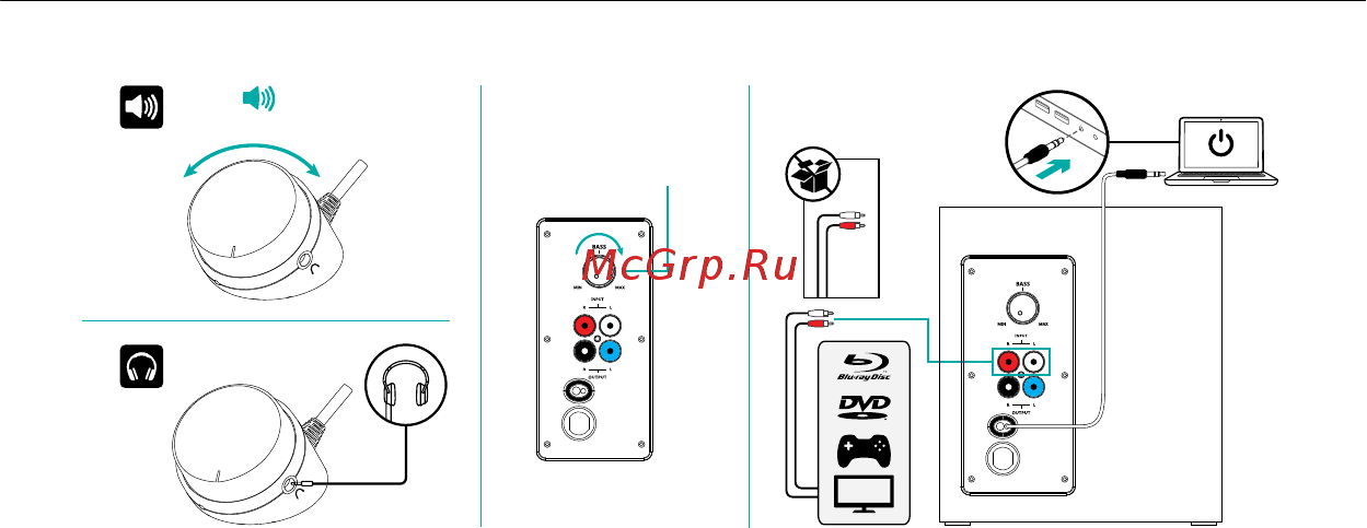 Logitech multimedia speakers z333 [82/115] Apraksts