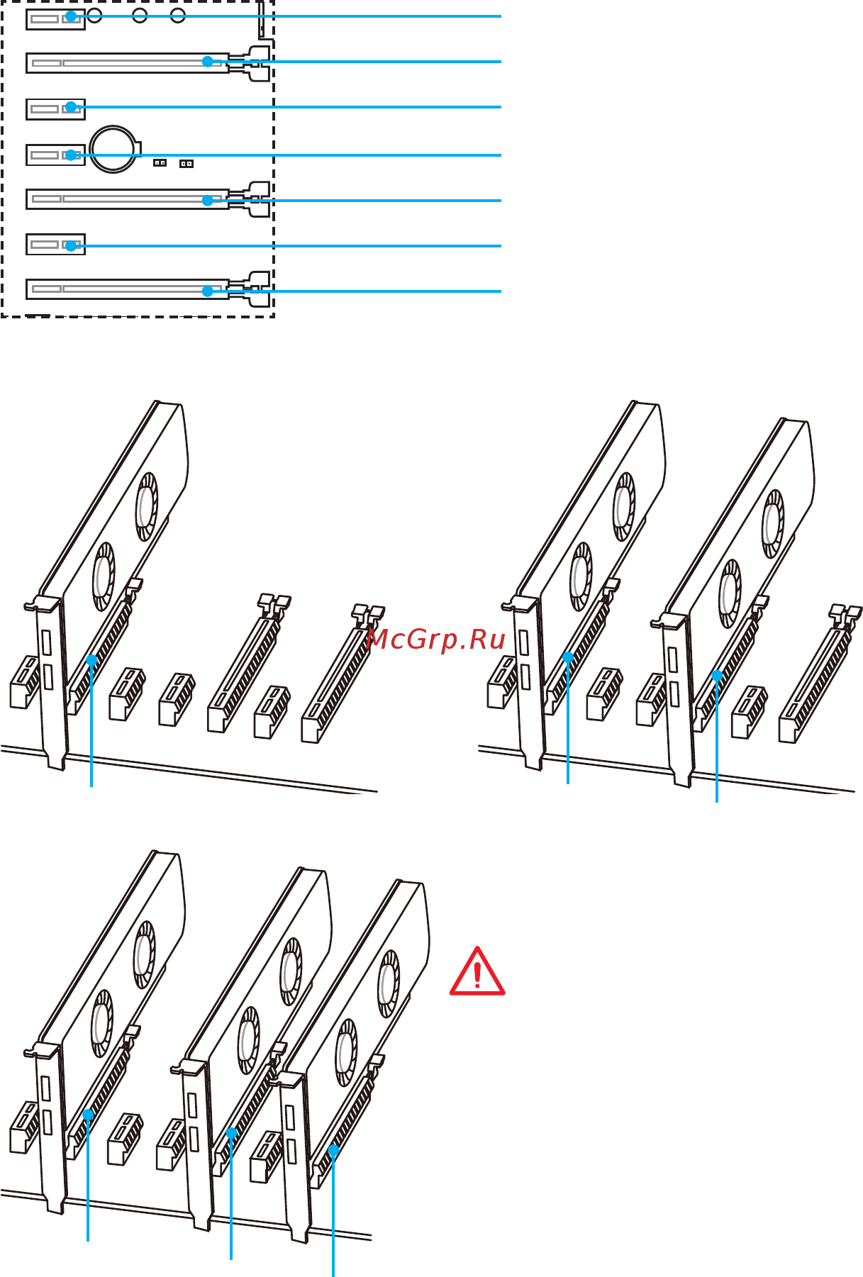 MSI z170a gaming pro carbon [29/92] Pci_e1 e7 pcie expansion slots