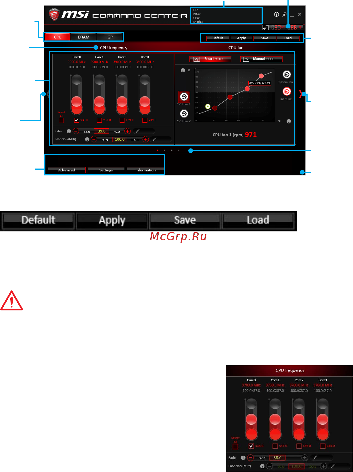 MSI b150m mortar arctic [62/83] Command center