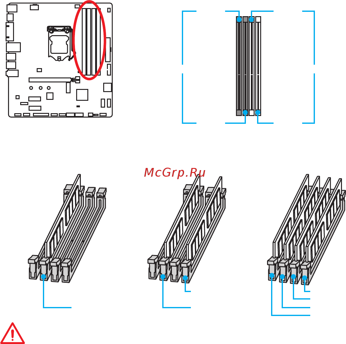 MSI b150m bazooka plus [25/77] Dimm slots