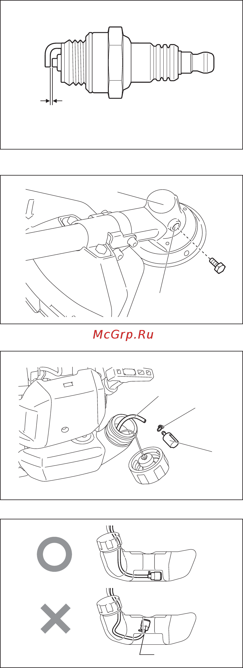 Makita em3400u [124/212] Comprobación de la bujía