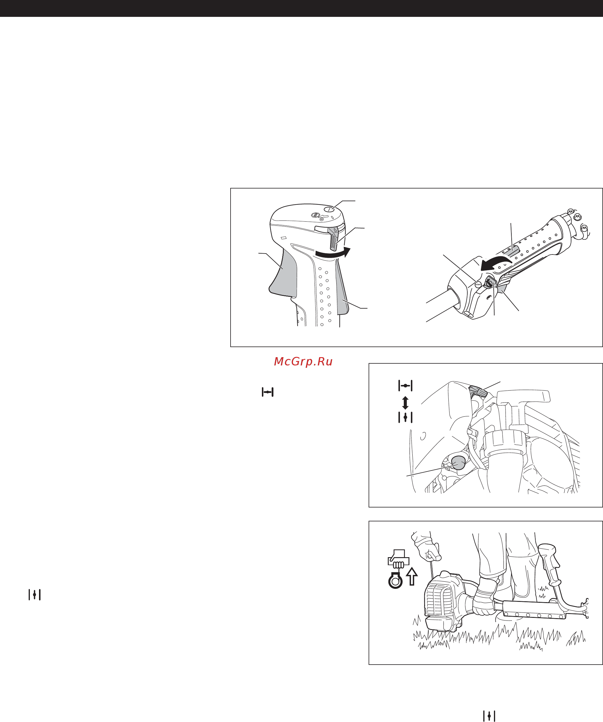 Makita em3400u [35/212] Avertissements concernant le fonctionnement et la procédure d arrêt