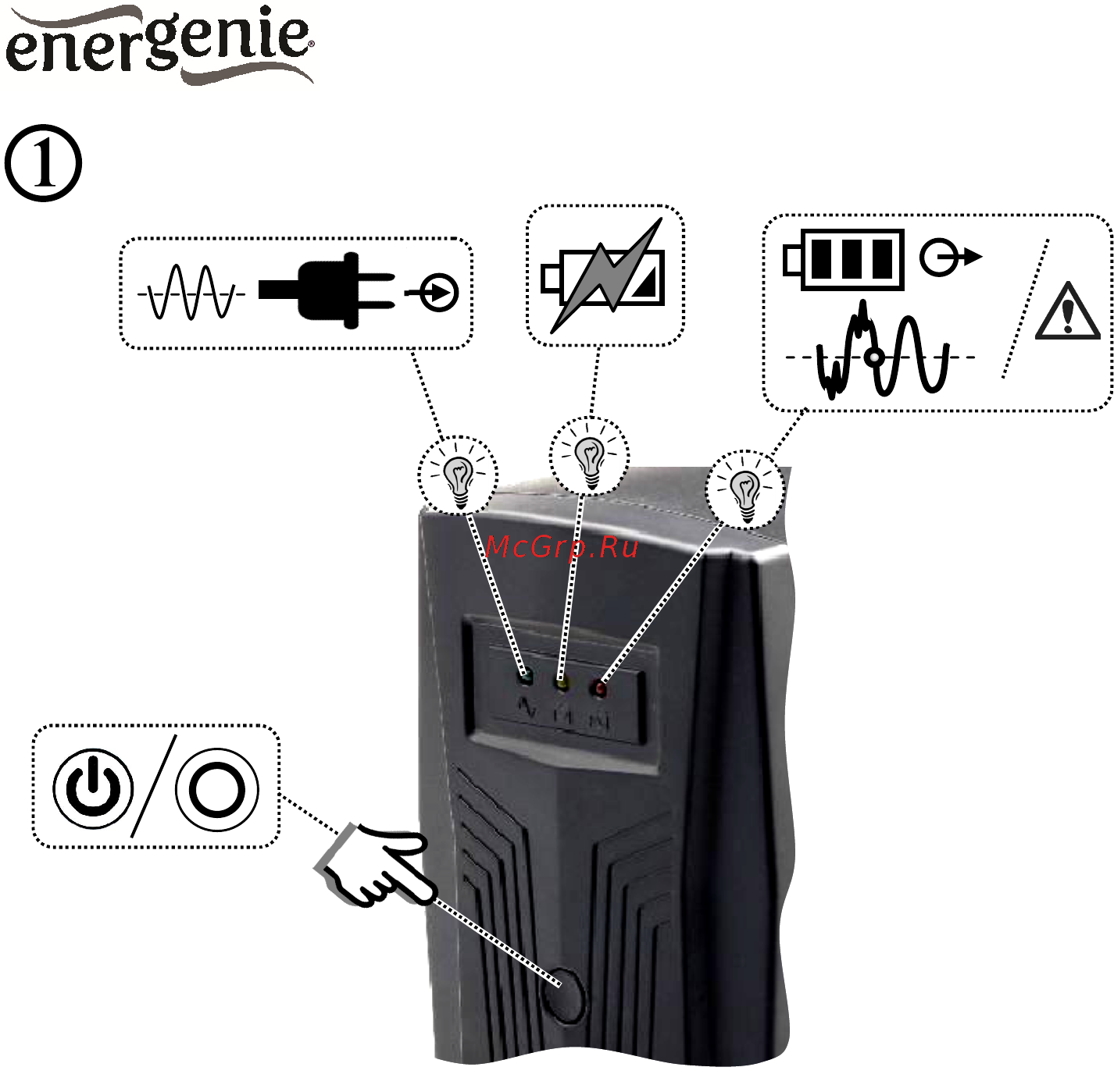 Energenie EG-UPS-051 [4/10] All brands and logos are registered trademarks of their respective owners