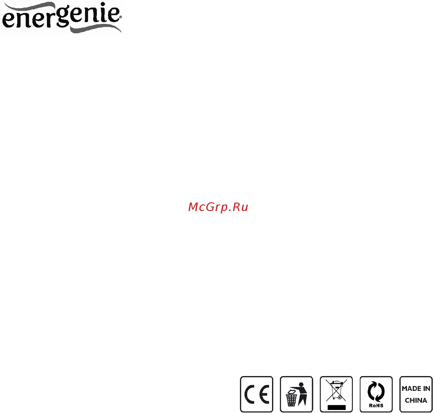 Energenie EG-PWC-034 Руководство пользователя онлайн [3/12] 184952