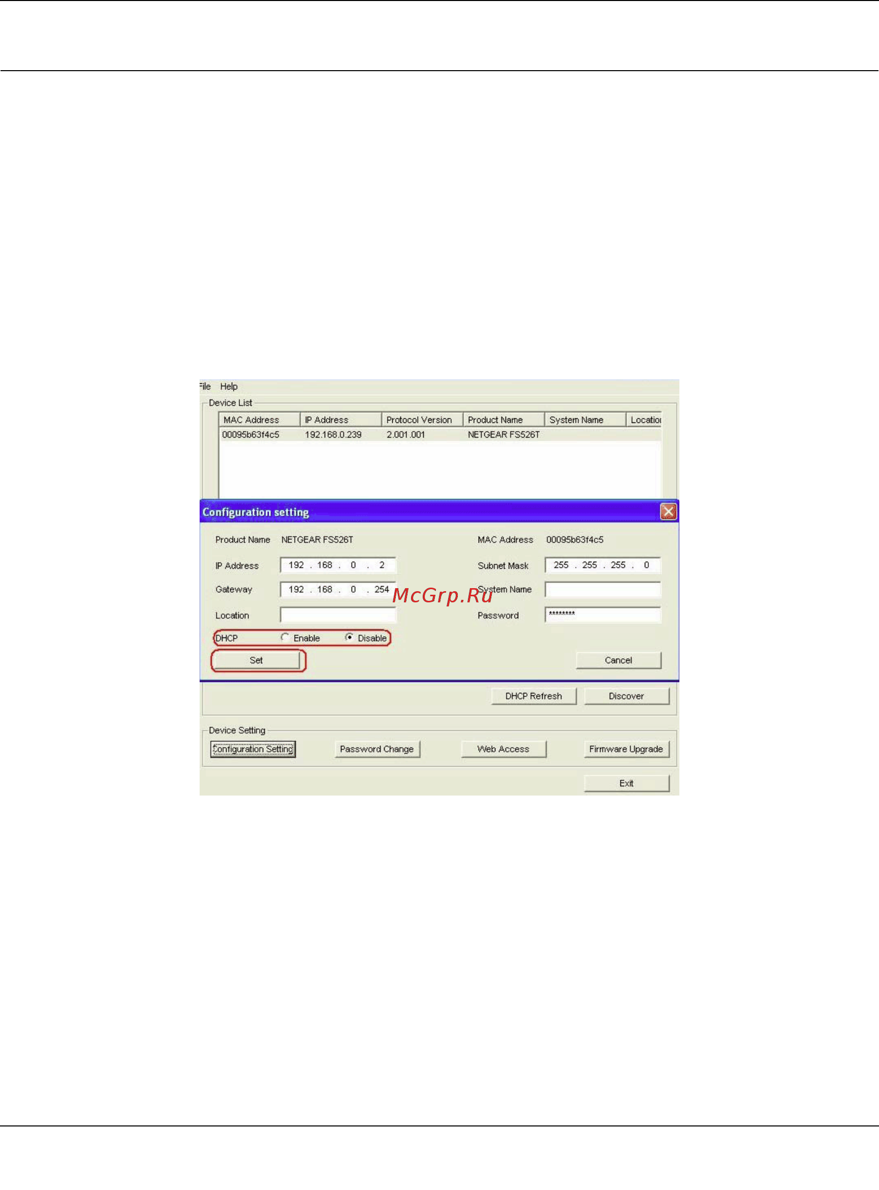 Netgear fs750t2eu [12/50] For a network without a dhcp server