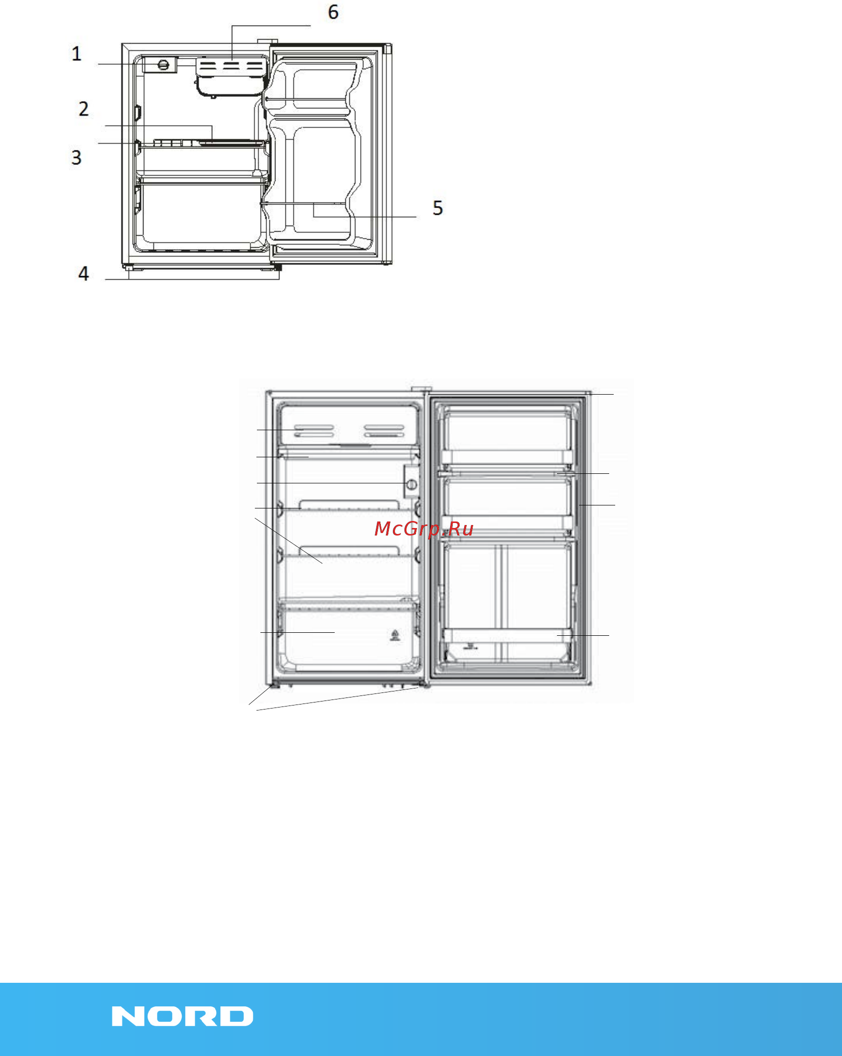 Nord dr 240 [20/52] Описание холодильника