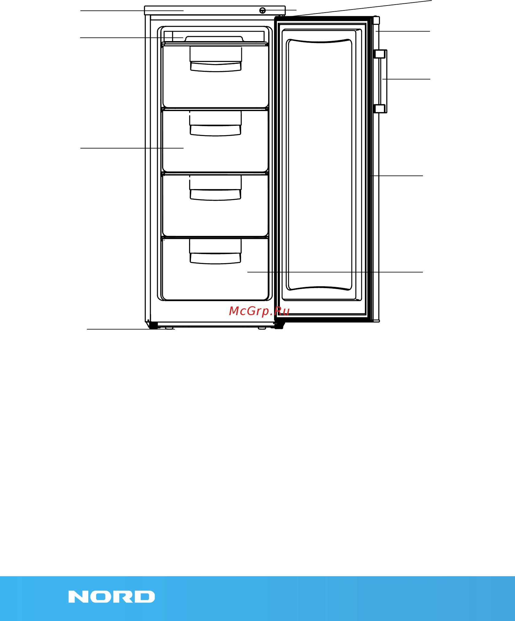 Nord dr 240 [22/52] Описание морозильника