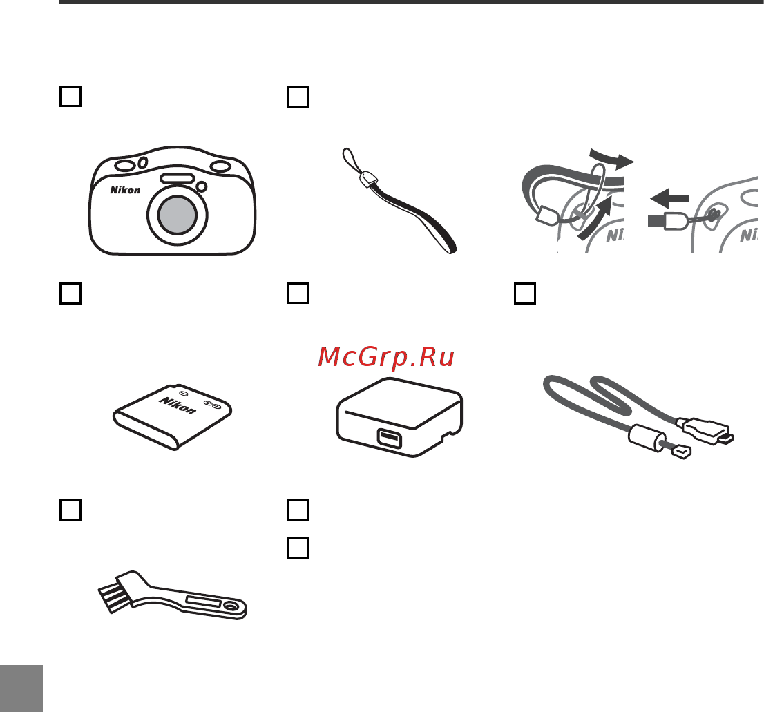 Nikon coolpix w100 yellow + рюкзак [6/48] Проверка содержимого упаковки