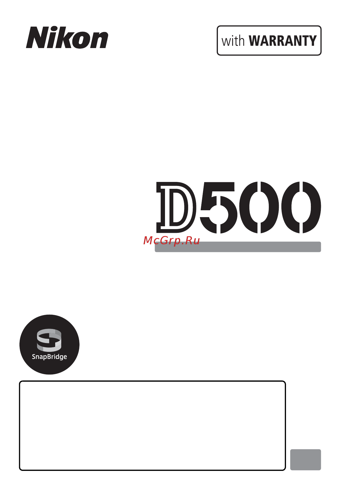 Nikon d500 body Инструкция по эксплуатации онлайн