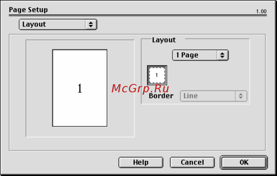 OKI C3300n [39/139] Опции page setup настройки страницы layout компоновка