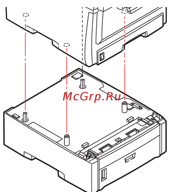 OKI C5600 [100/117] Дополнительный лоток для бумаги