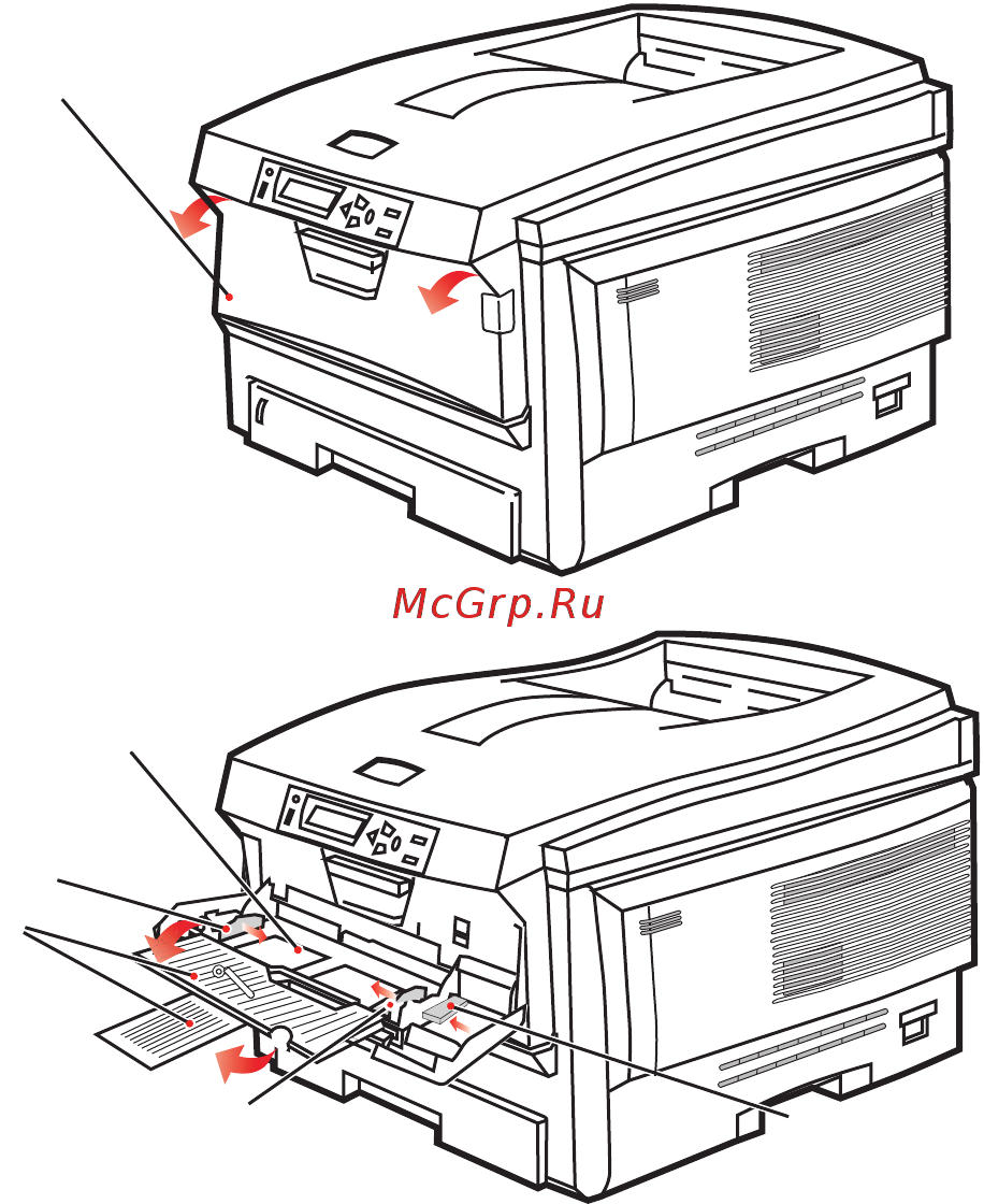 OKI C5600 [18/117] Универсальный лоток