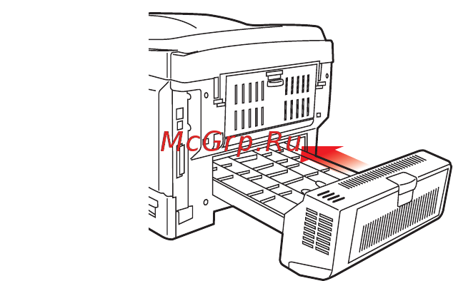 OKI C5600 [95/117] Установка дополнительных устройств