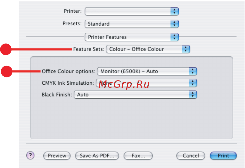 OKI C5900 [56/194] Graphic pro