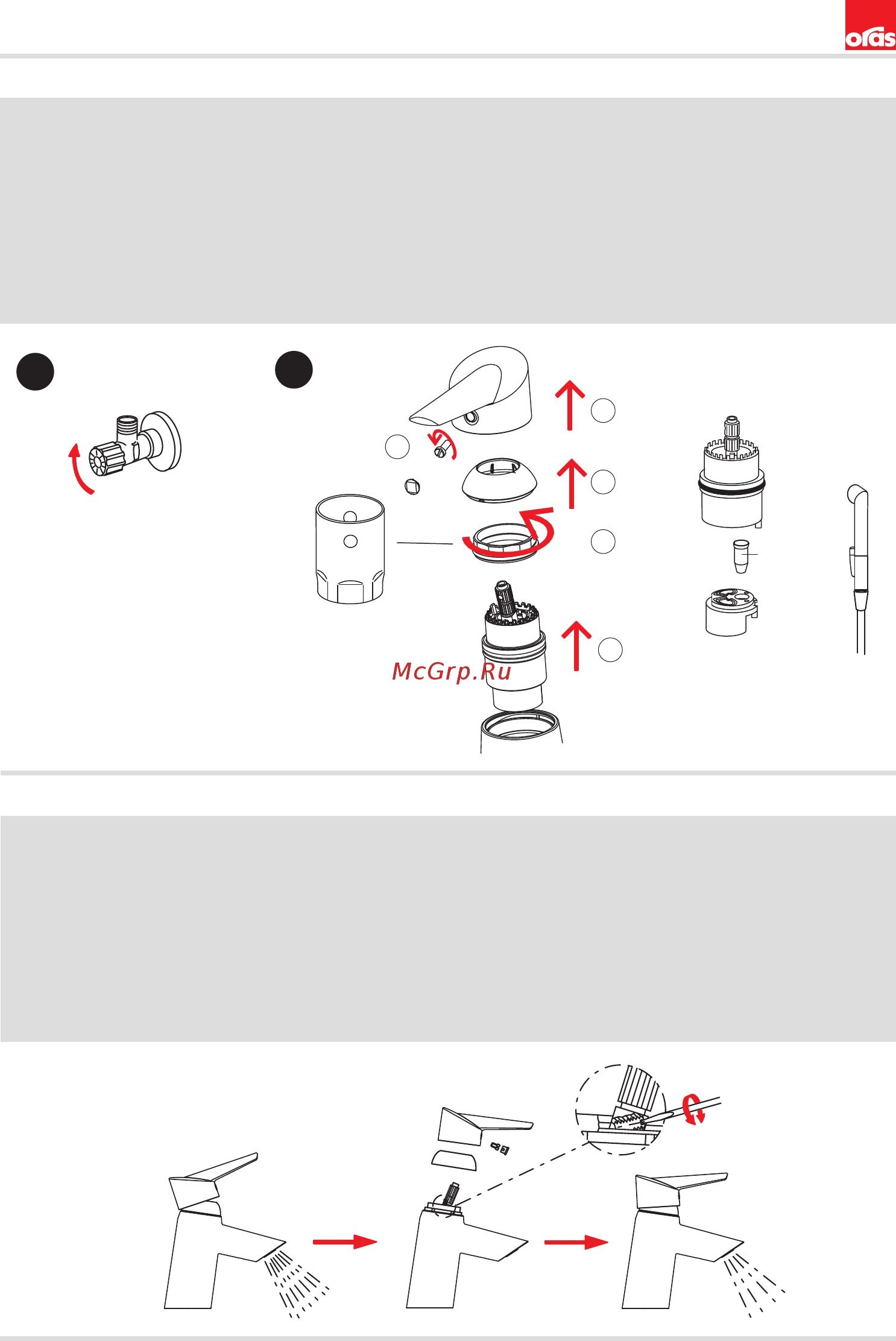 ORAS Optima 2705FT [13/56] Limiting the flow rate