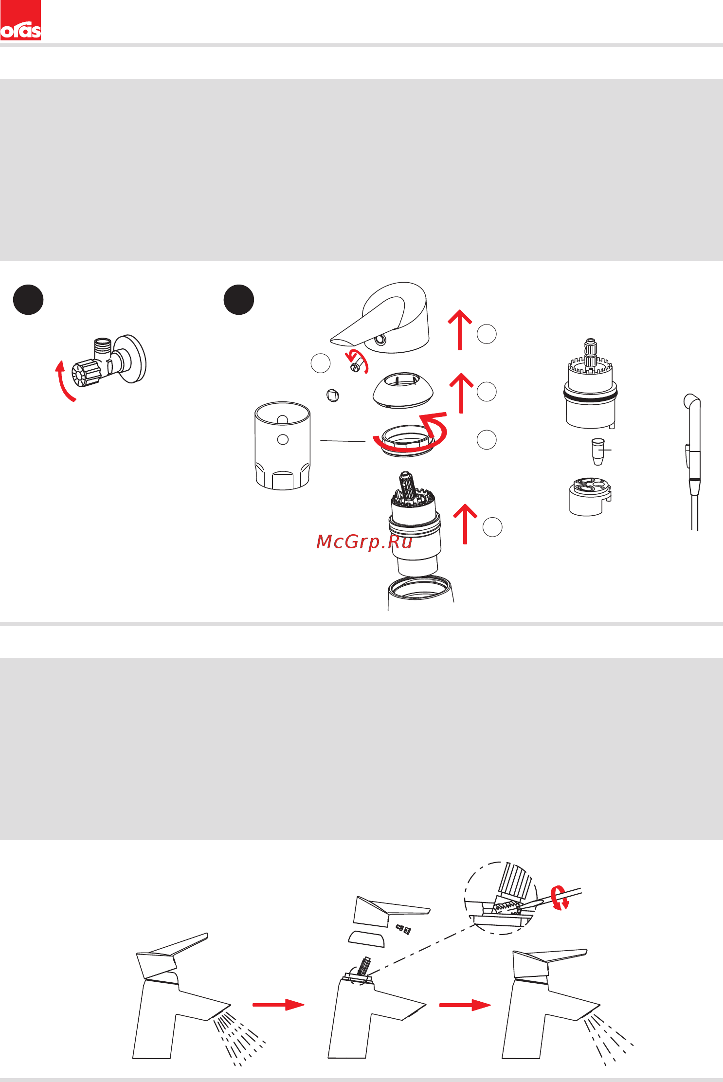 ORAS Optima 2705FT [32/56] Limiting the flow rate