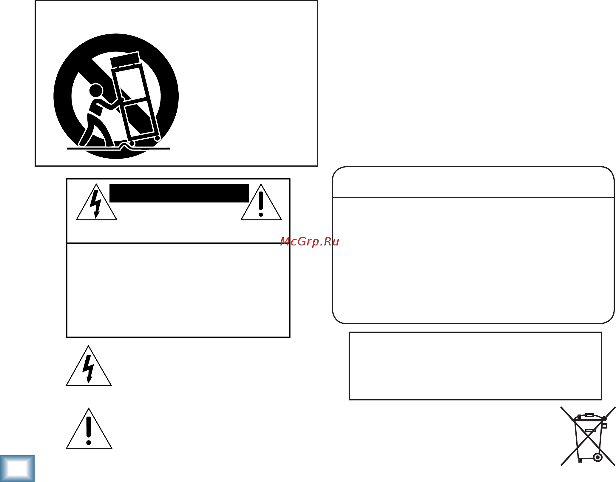 Mackie 1402 VLZ 3 [2/28] Important safety instructions