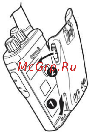 Linton LT-3300 UHF [11/30] Установка и снятие аккумулятора