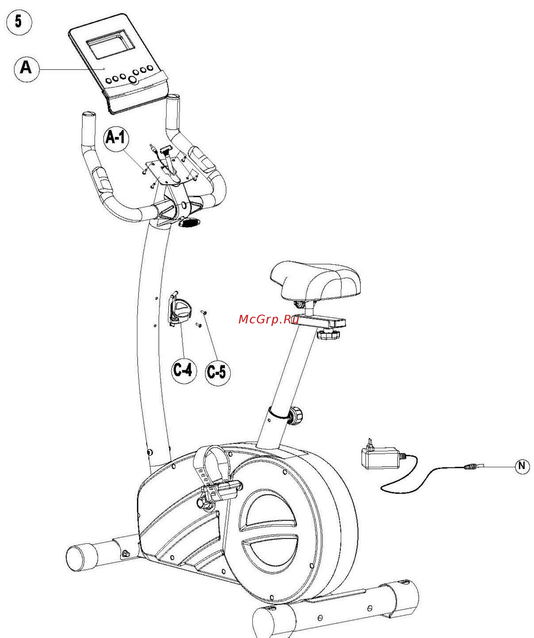Oxygen cardio concept iv hrc+ [10/18] Шаг 5
