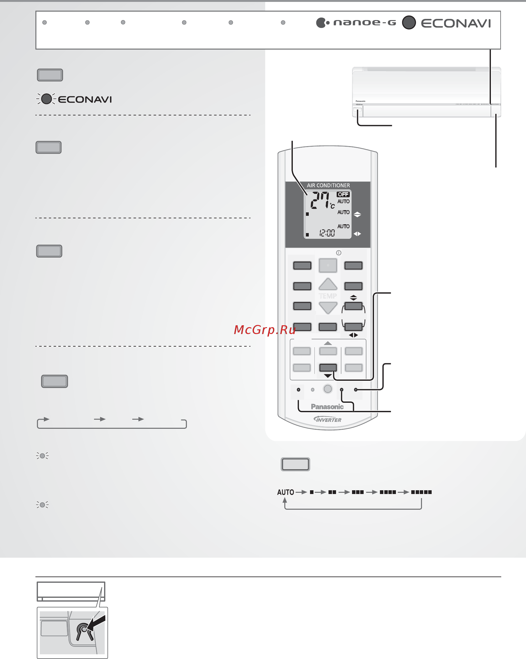 Panasonic cs/cu-he7qkd [32/52] Як використовувати