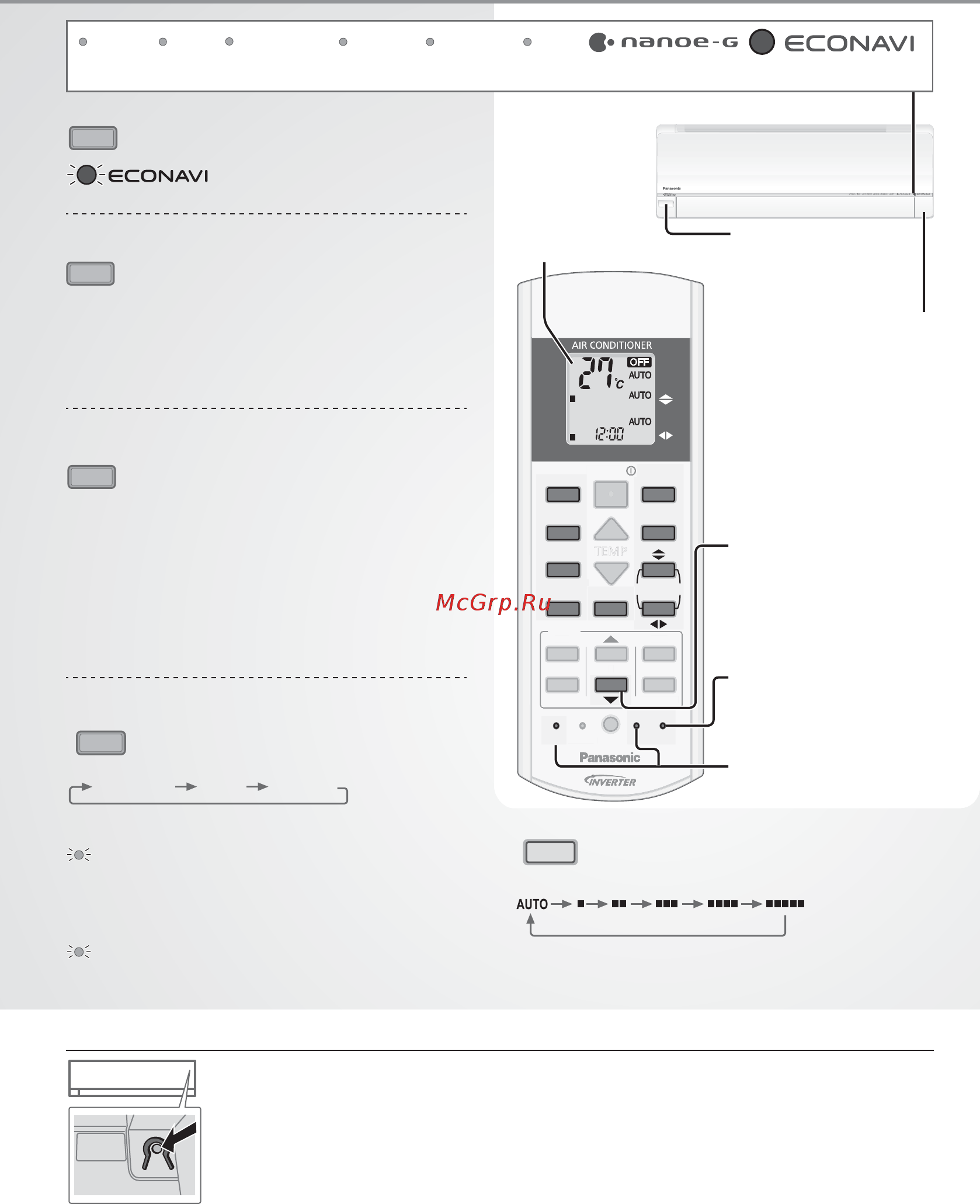 Panasonic cs/cu-he7qkd [6/52] How to use