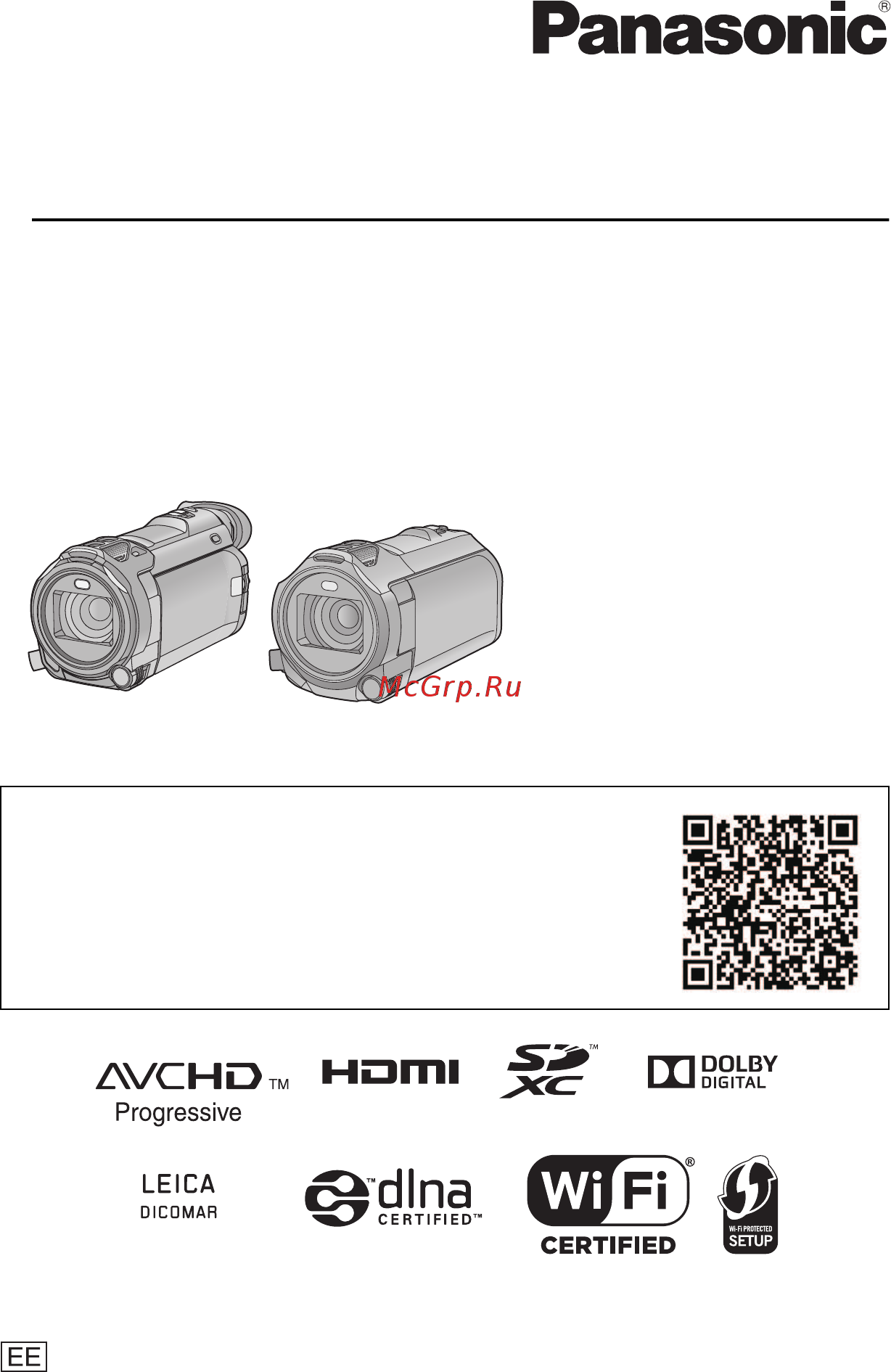 Panasonic hc-vx980ee-k black Инструкция по эксплуатации онлайн