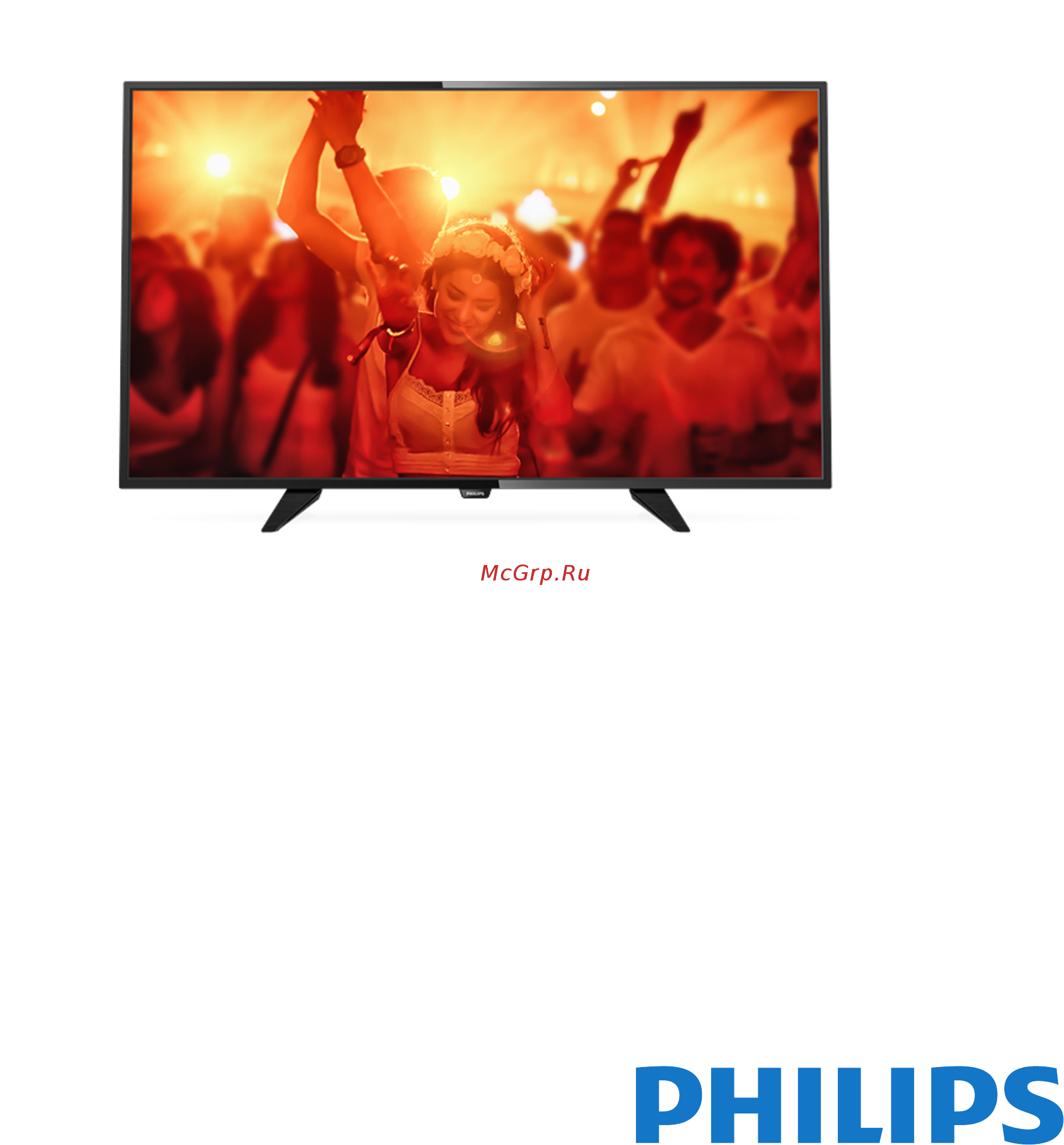 Philips 32PFT4101/60 Инструкция по эксплуатации онлайн