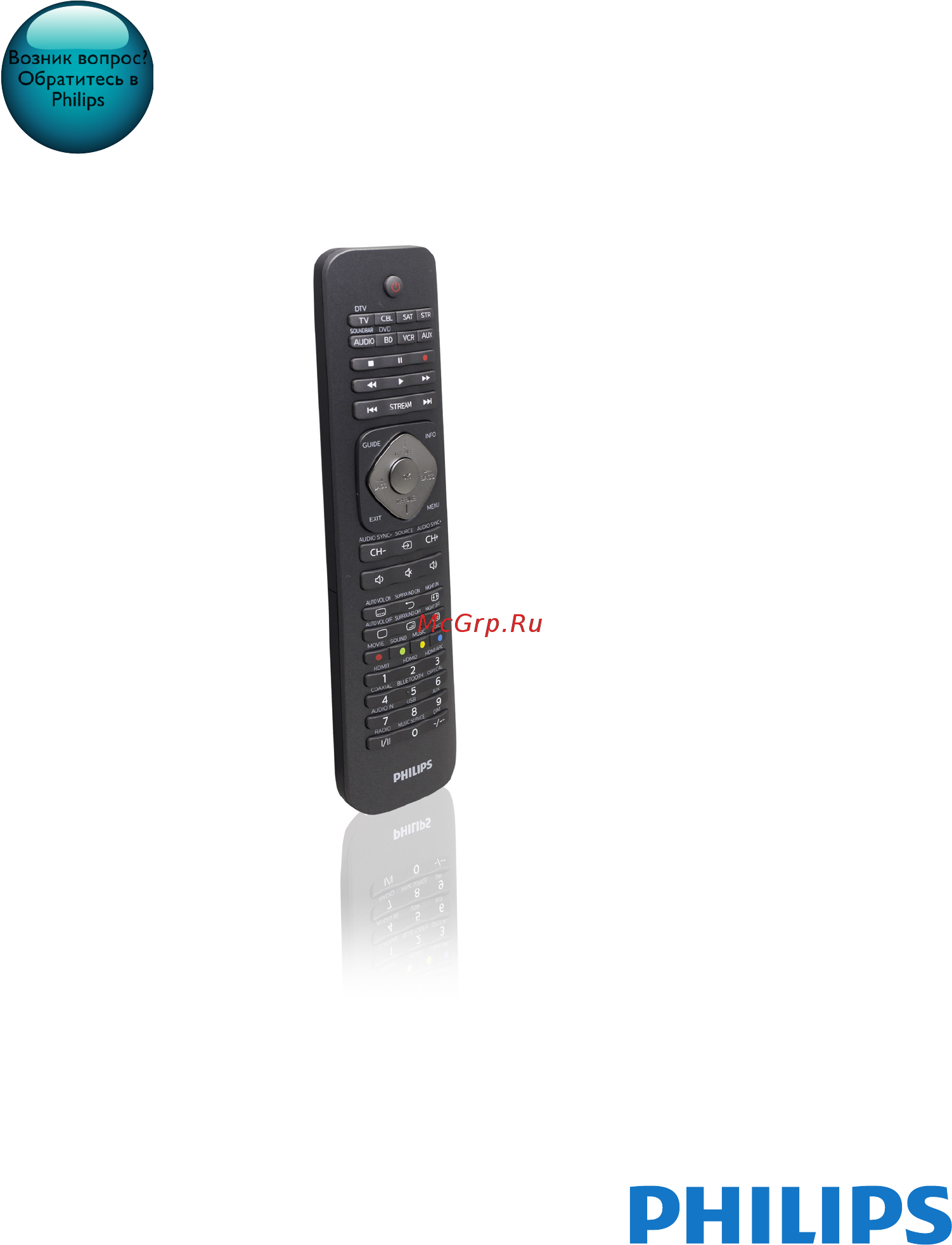 Philips SRP5018 Инструкция по эксплуатации онлайн