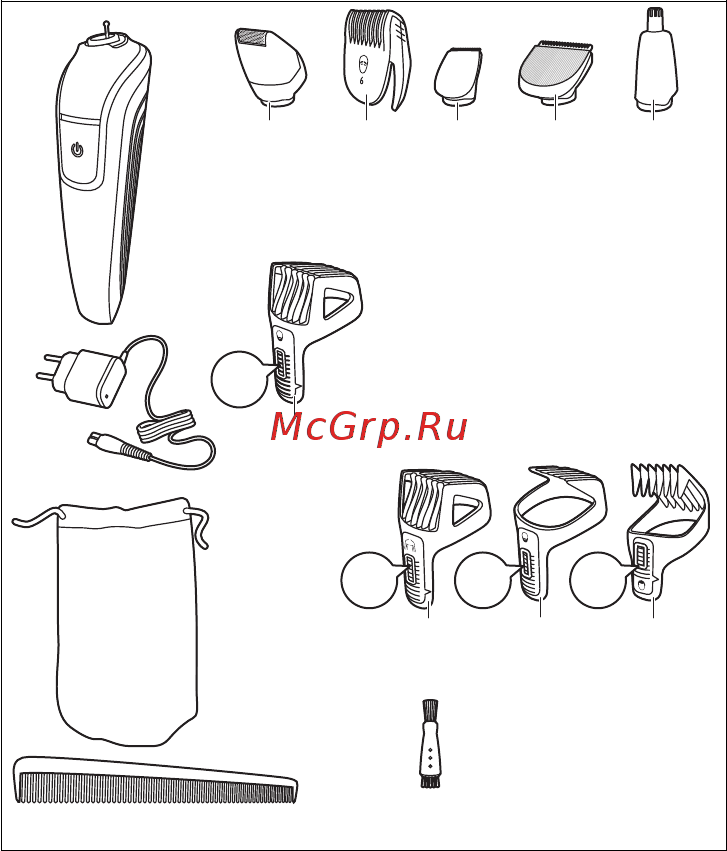 Philips QG3335 [3/16] 12 3 12 3 20